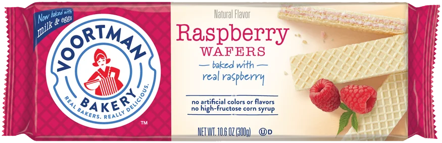 Raspberry Flavored Wafers