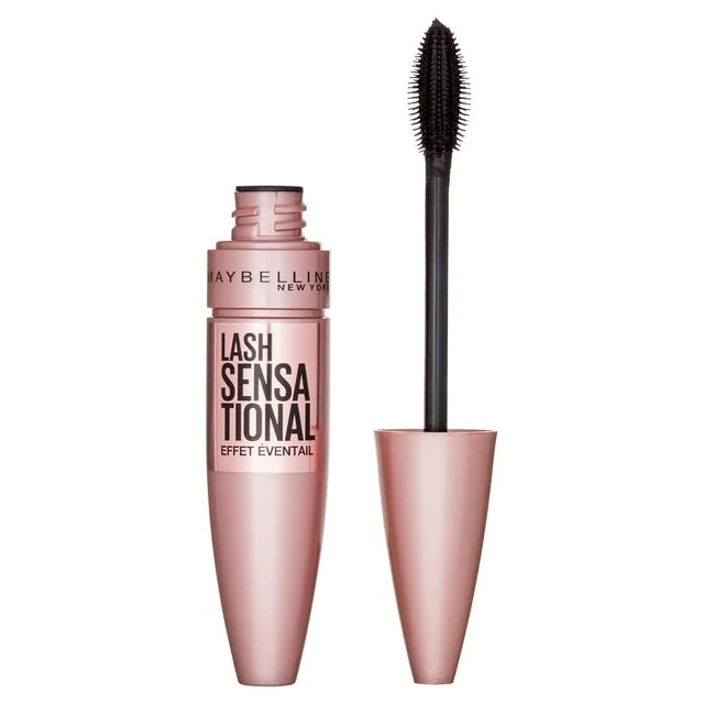 Maybelline Lash Sensational Washable Mascara, Blackest Black