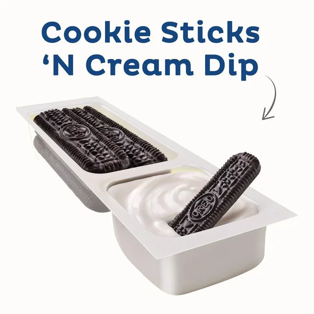 Handi-Snacks OREO Cookie Sticks 'N Creme Dip Snack Packs, 10 Snack Packs