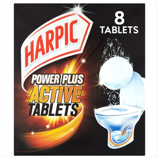 Harpic Power Plus Toilet Cleaner Tablets 8 x 25g