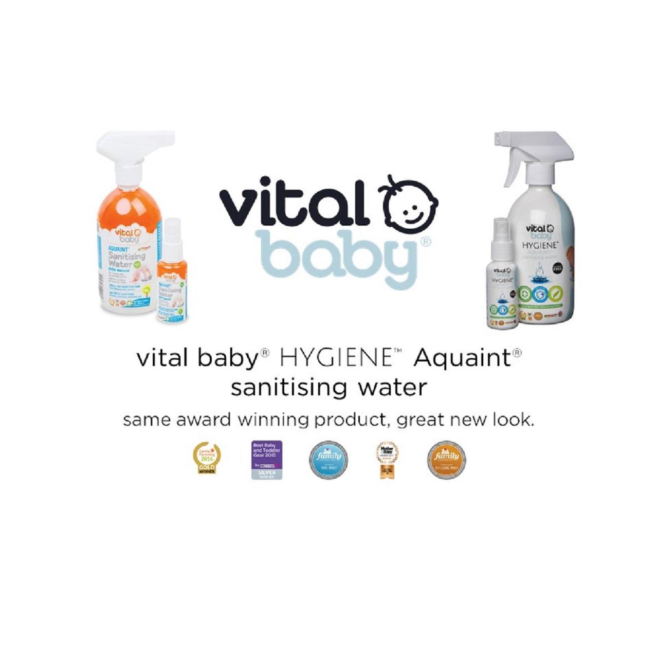 Vital Baby Aquaint Anti-Bacterial Sanitising Water 500ml