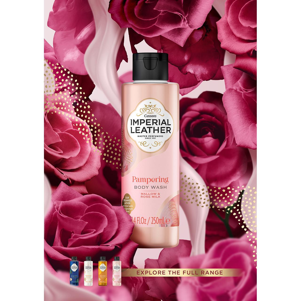Imperial Leather Pampering Body Wash Mallow and Rose Milk 250ml