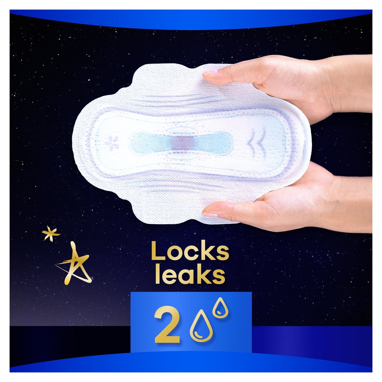 Always Sanitary Towels Ultra Secure Night (Size 4) Wings 8 per pack