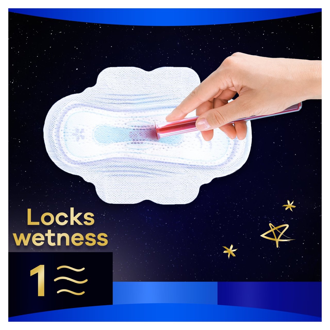 Always Sanitary Towels Ultra Secure Night (Size 4) Wings 8 per pack