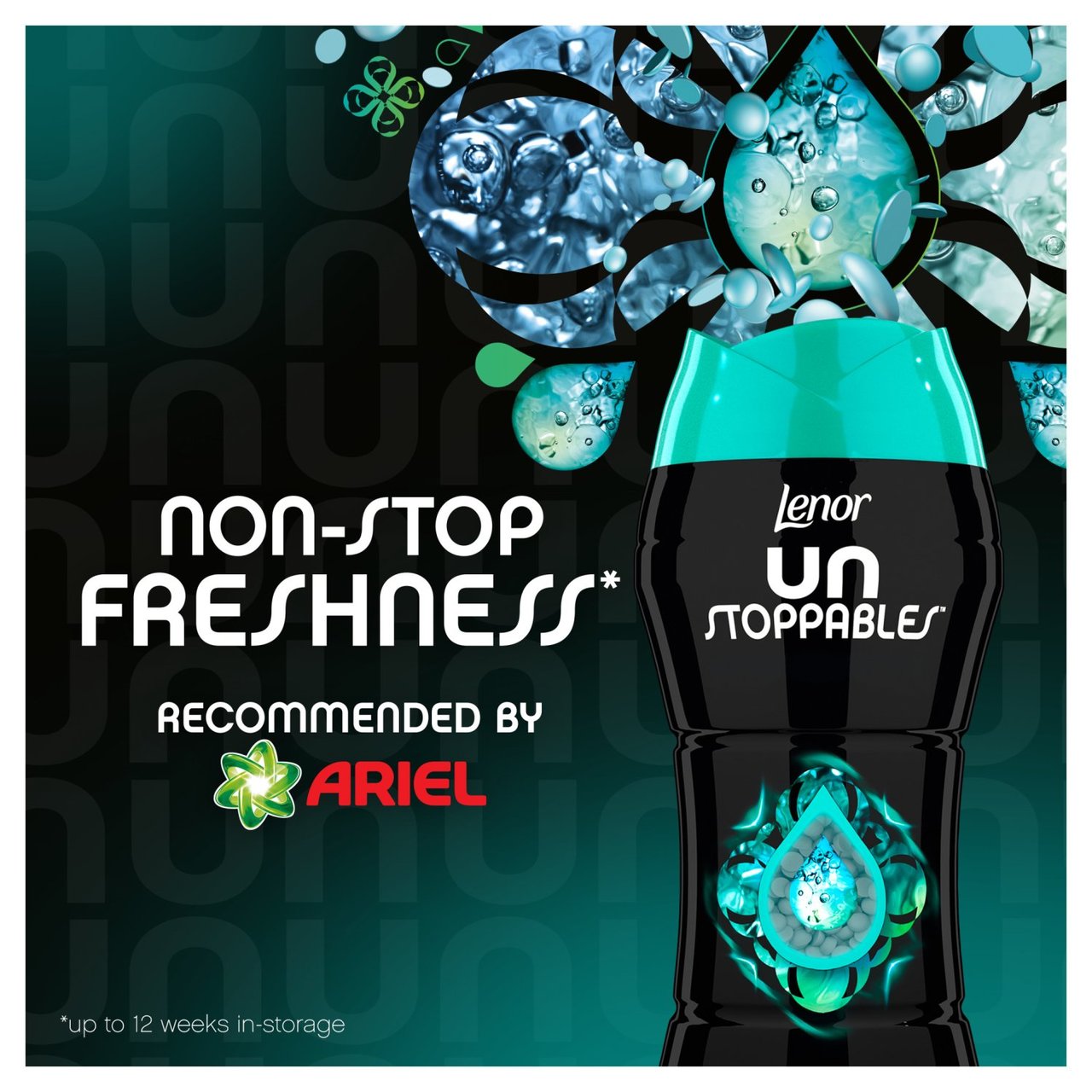 Lenor Unstoppables Fresh In Wash Scent Booster Beads 570g