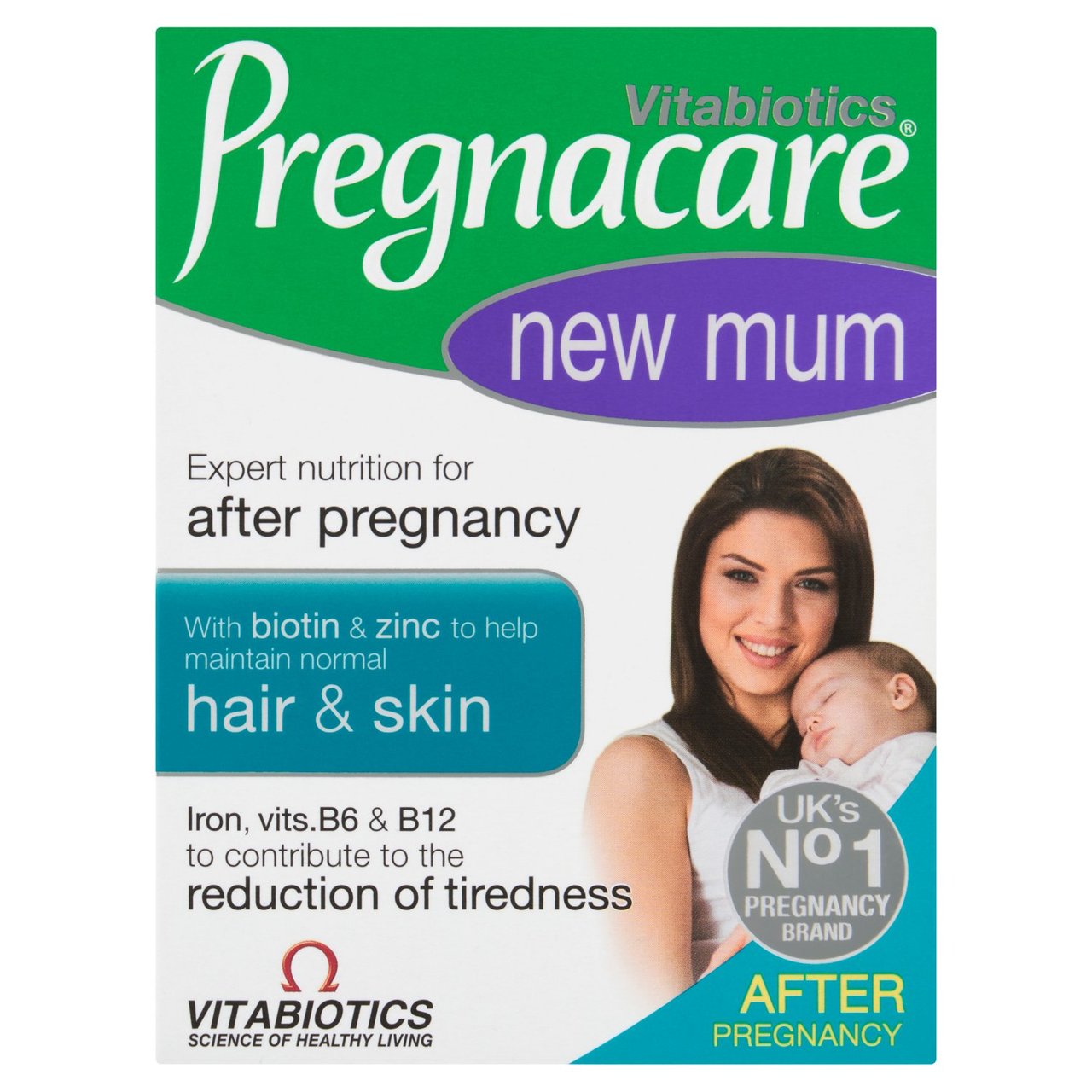 Vitabiotics Pregnacare New Mum Hair & Skin Tablets 56 per pack