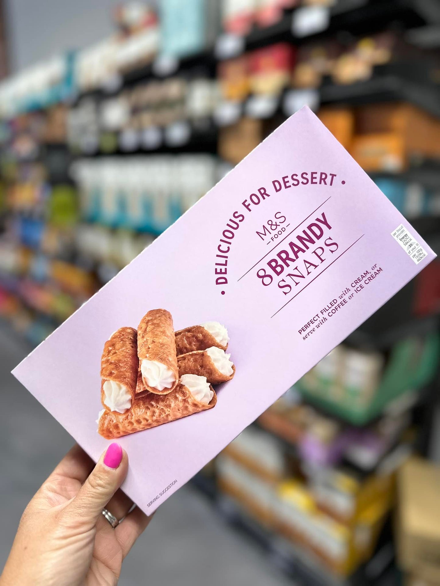 M&S Brandy Snaps 100g