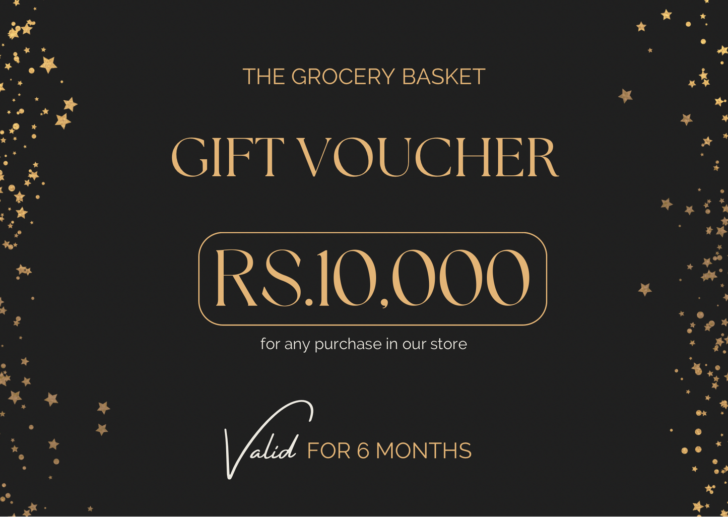 The Grocery Basket gift cards