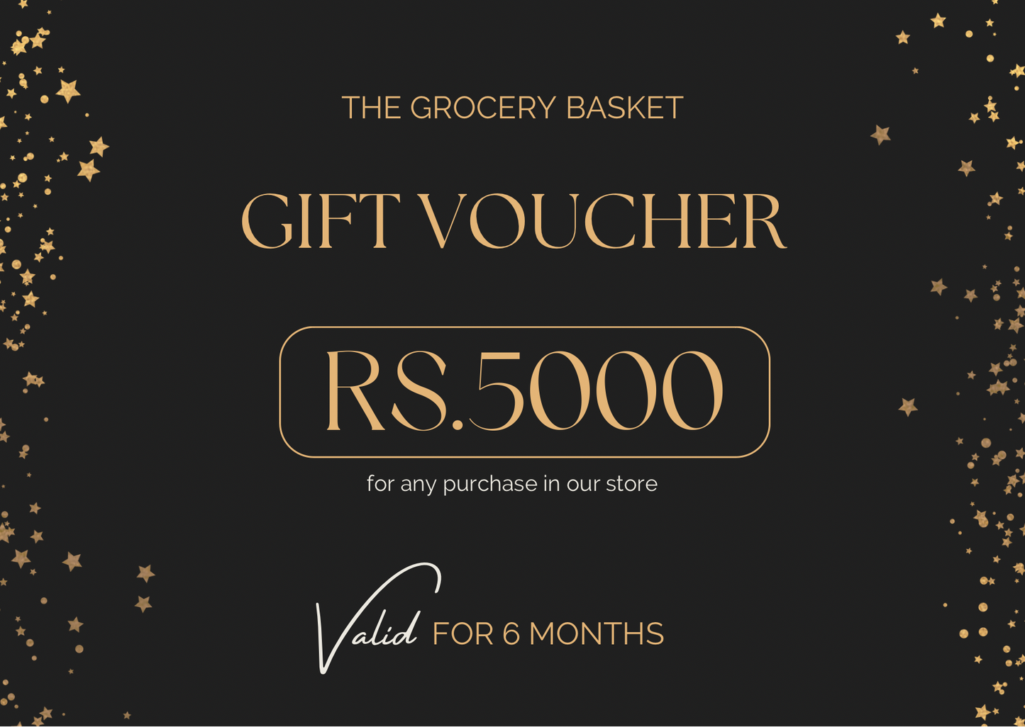 The Grocery Basket gift cards