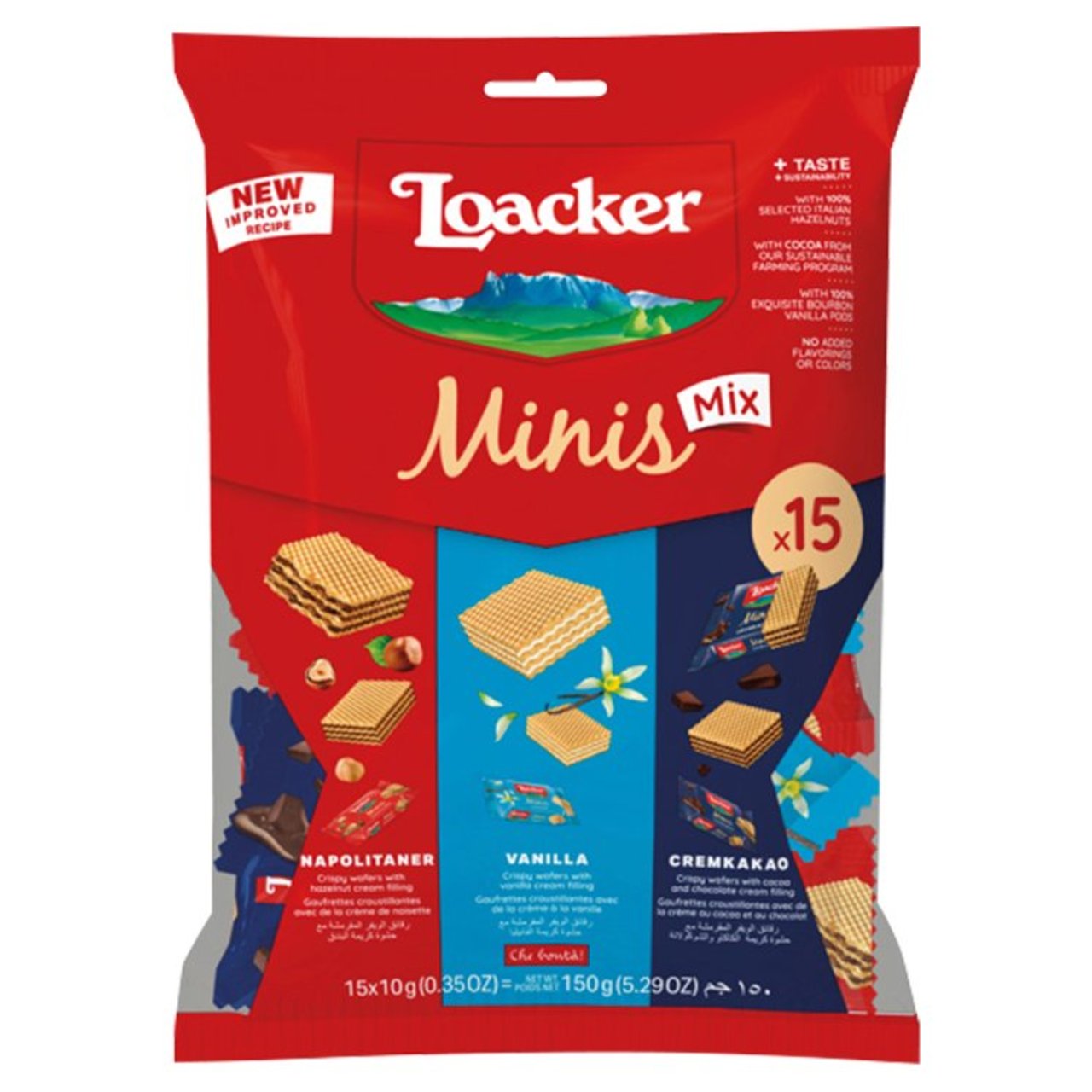 Loacker Classic Minis Mix 150g