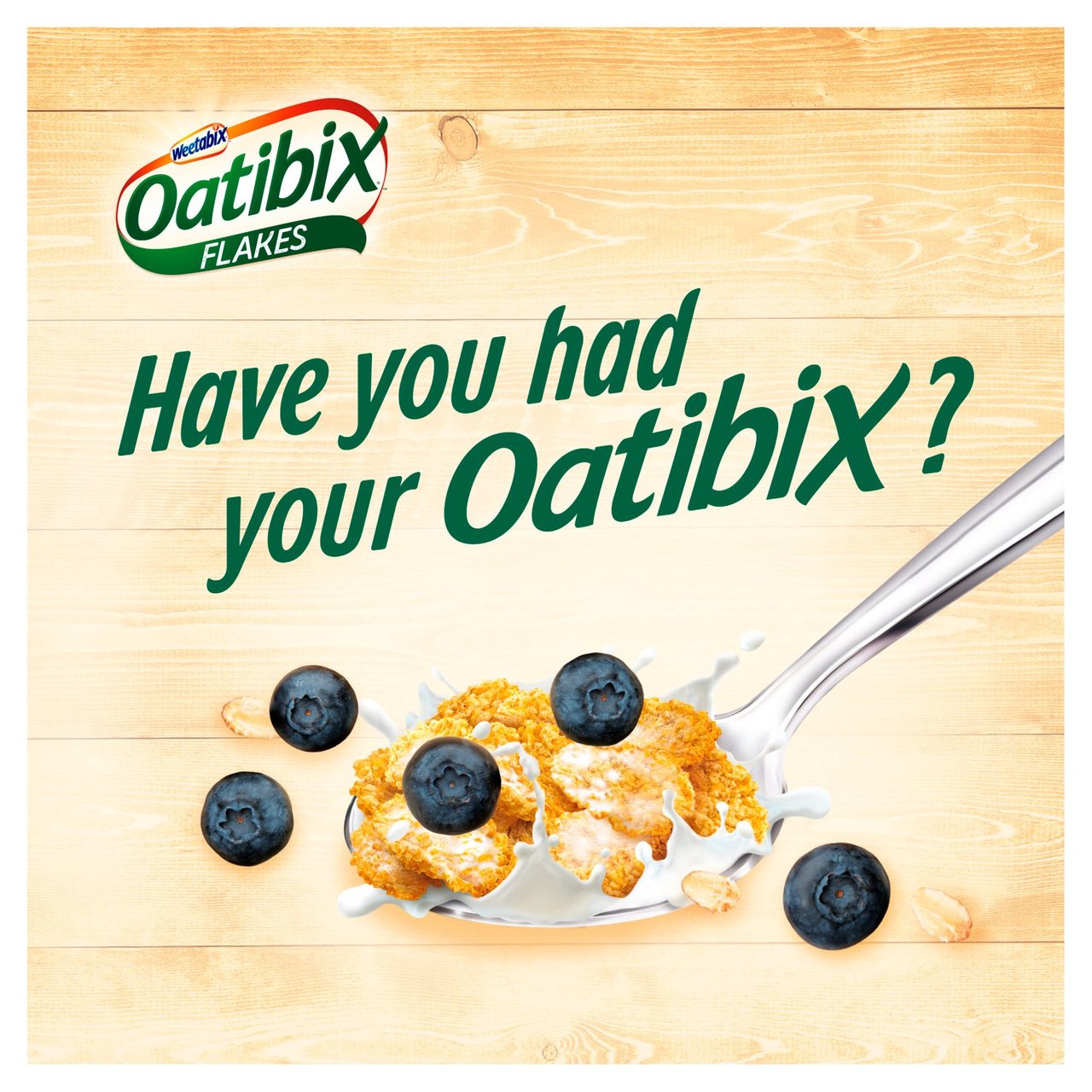 Weetabix Oatibix Flakes Cereal 550g