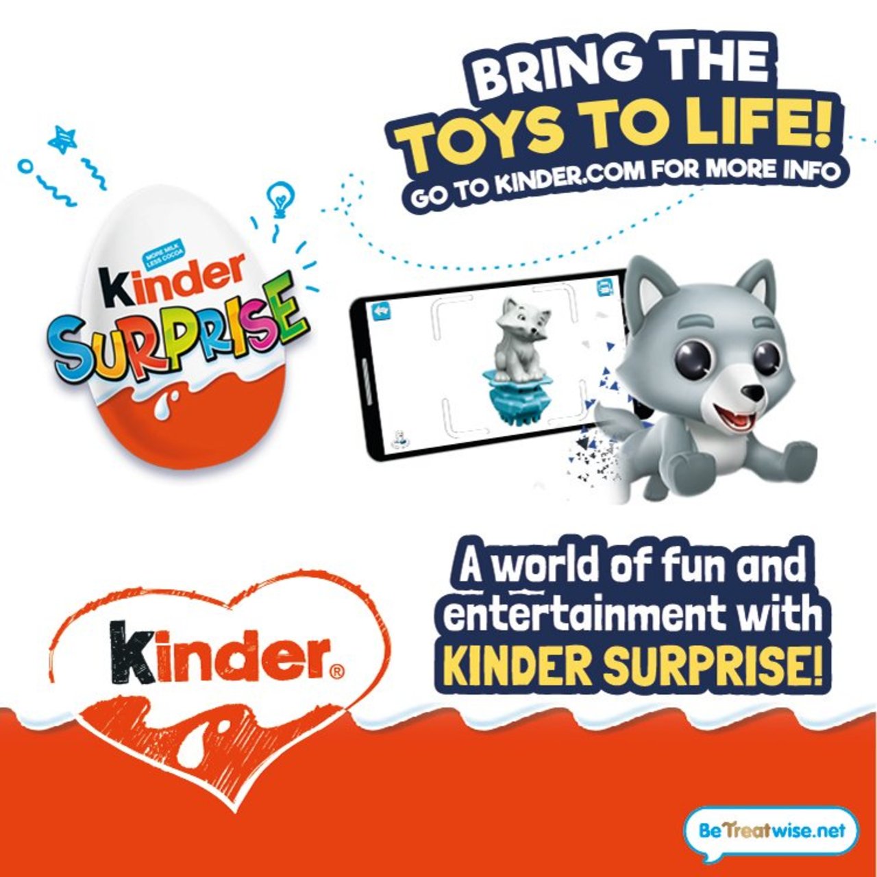 Kinder Surprise Eggs 3 per pack