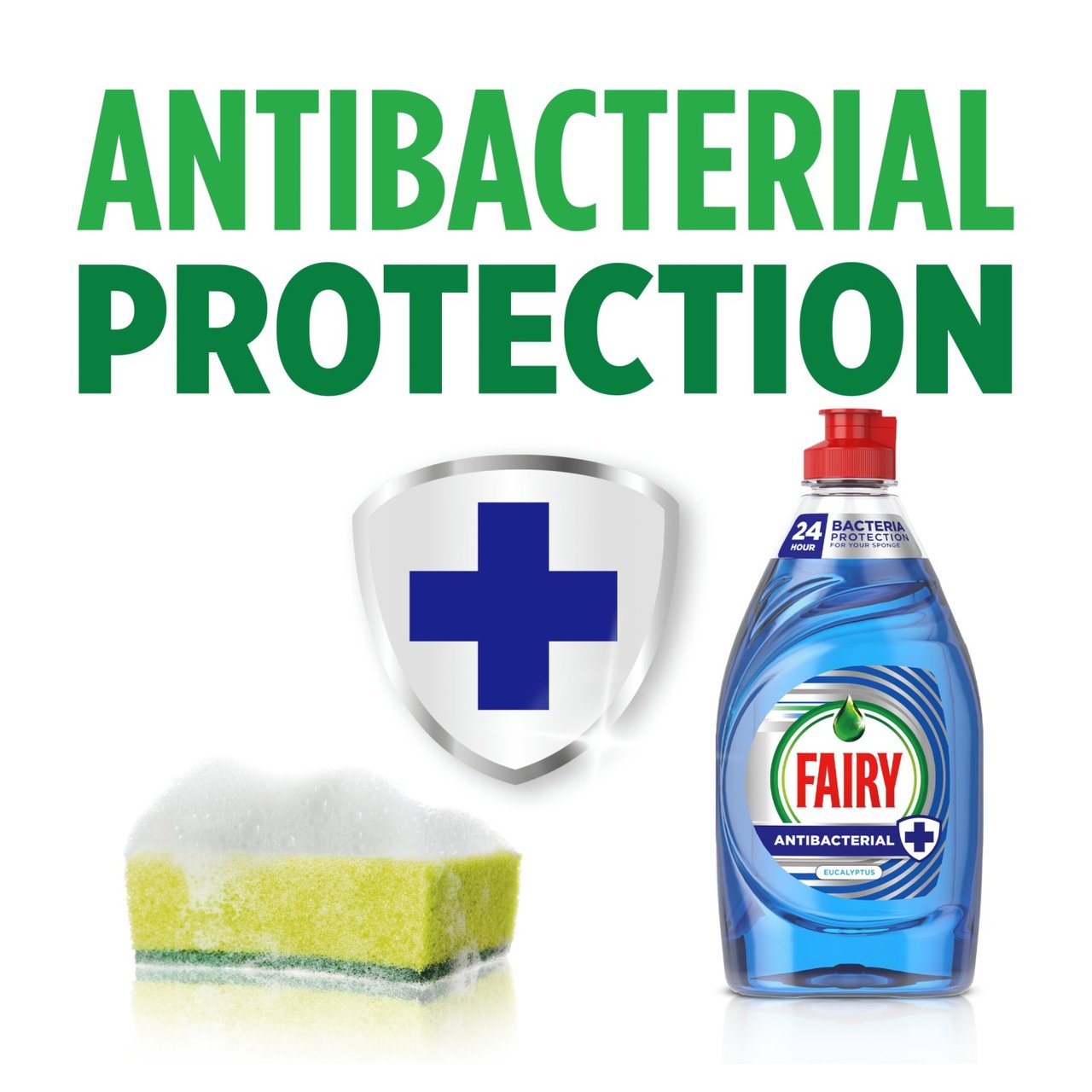 Fairy Antibacterial Eucalyptus 820ml
