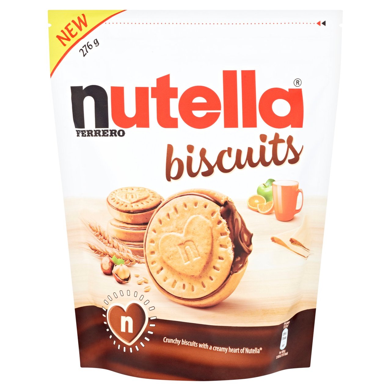 Nutella Biscuits Chocolate & Hazelnut Multipack 276g