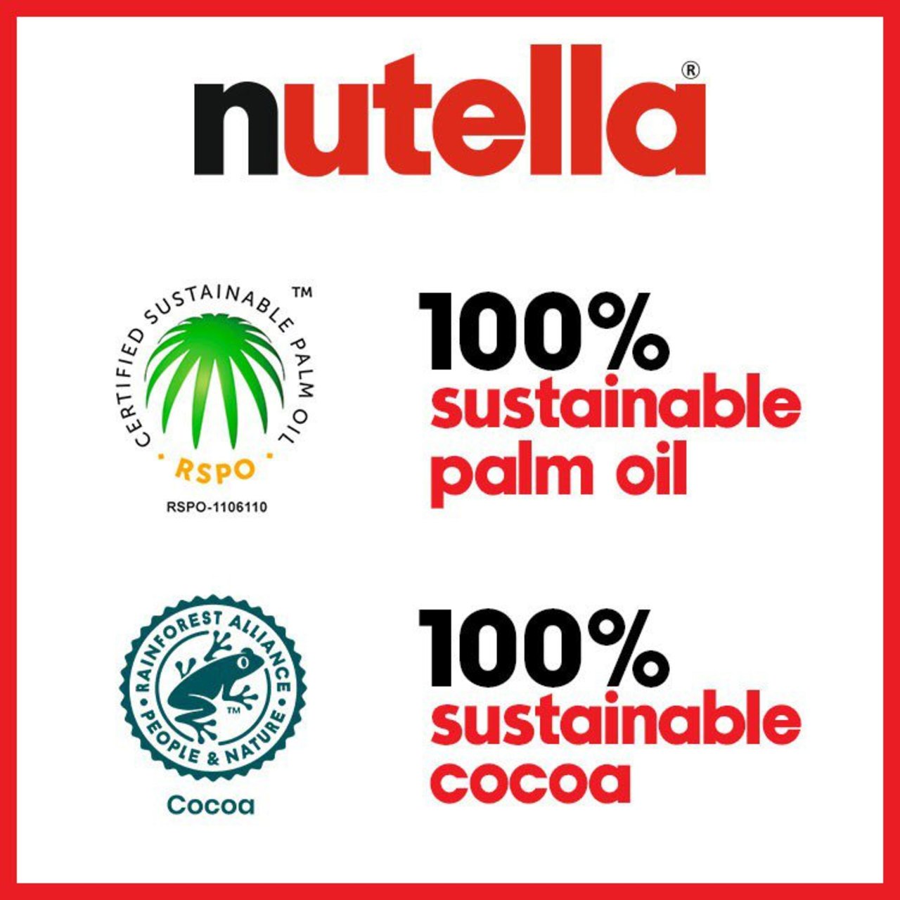 Nutella Hazelnut Chocolate Spread 630g