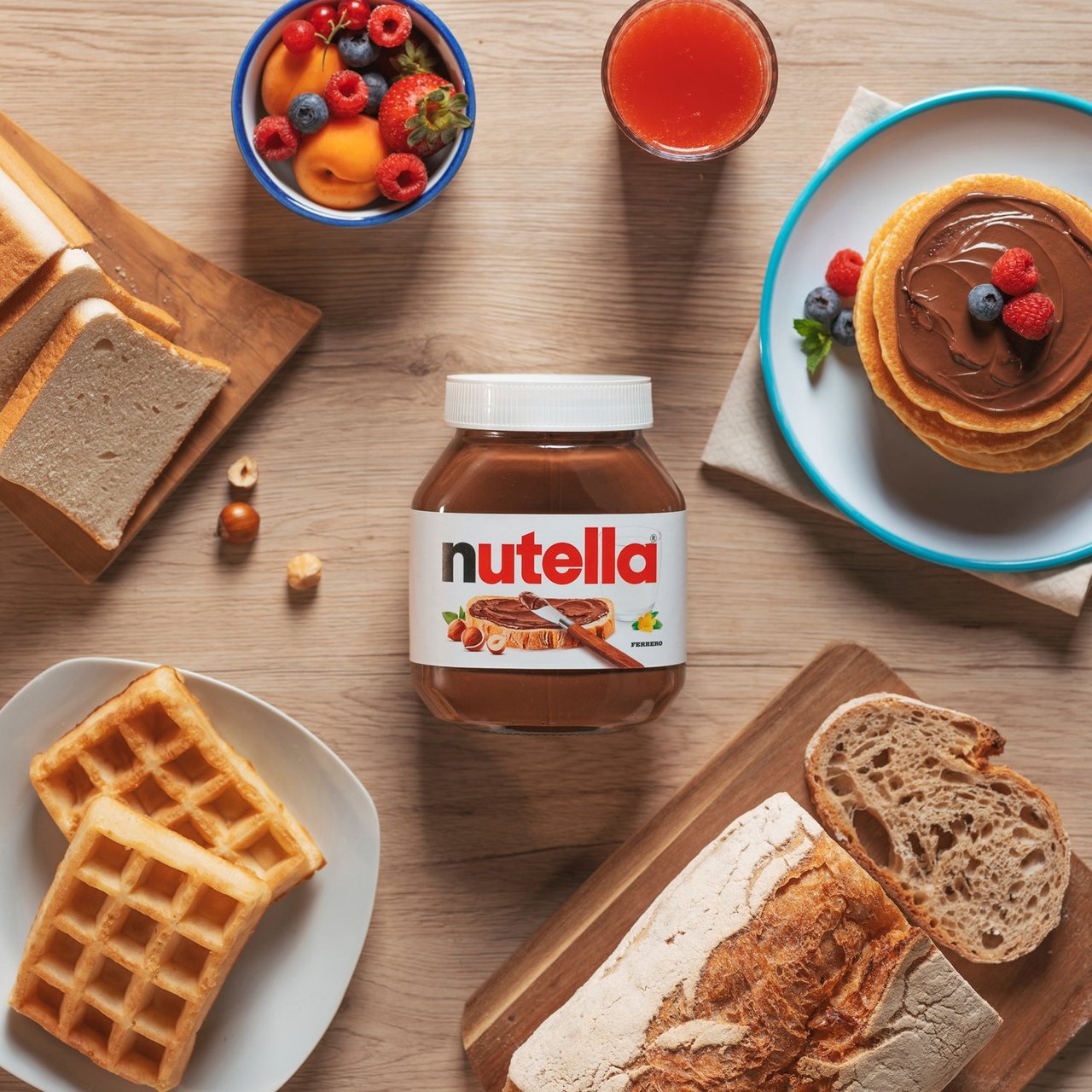 Nutella Hazelnut Chocolate Spread 630g