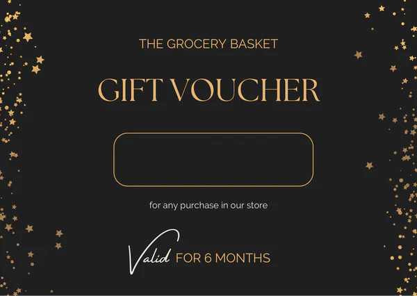 The Grocery Basket 3,000/= gift cards
