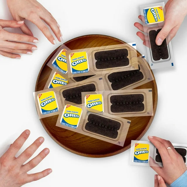 Handi-Snacks OREO Cookie Sticks 'N Creme Dip Snack Packs, 10 Snack Packs