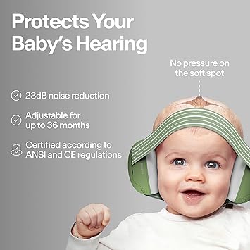 Alpine Muffy Baby Ear Protection for Babies and Toddlers up to 36 Months