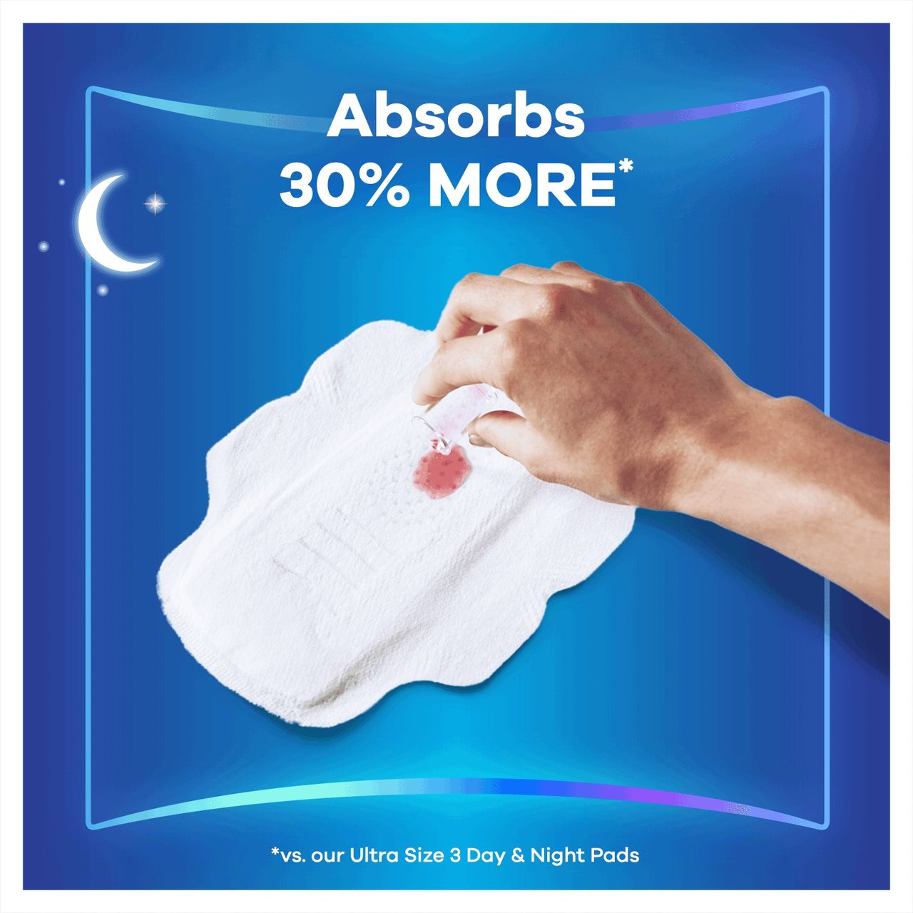 Always Sanitary Towels Infinity Night (Size 3) Wings 10 per pack