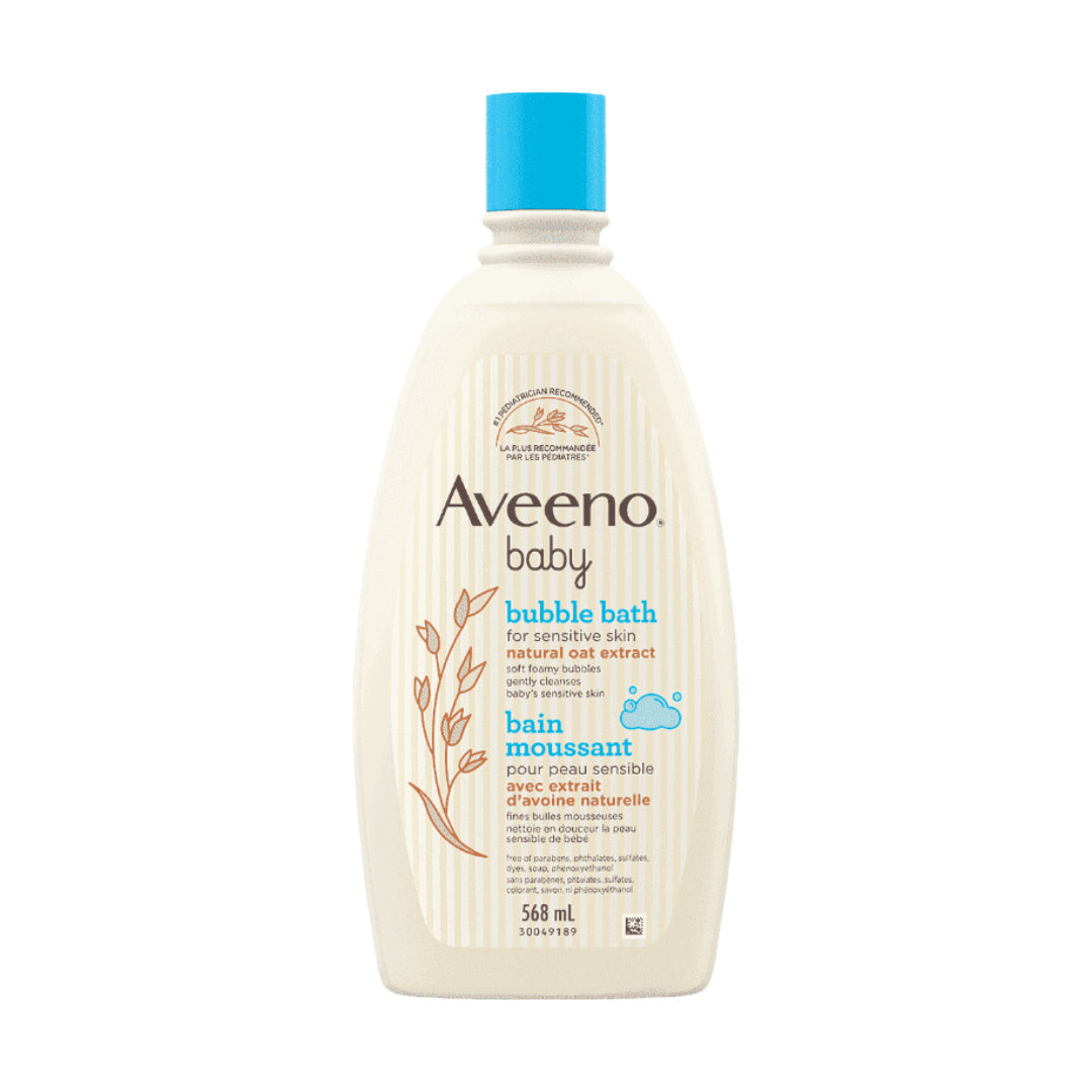 Aveeno Baby Bubble Bath For Sensitive Skin 568ml