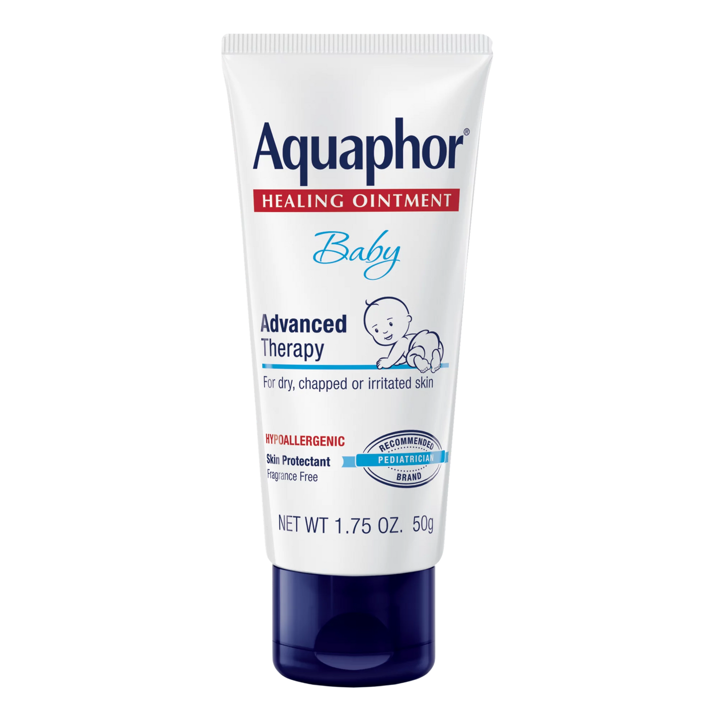 Aquaphor Baby Healing Ointment, Baby Skin Care and Diaper Rash, Travel Size
