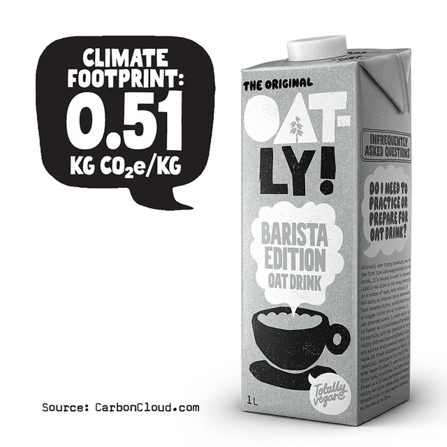 Oatly Oat Drink Barista Edition Long Life 1L