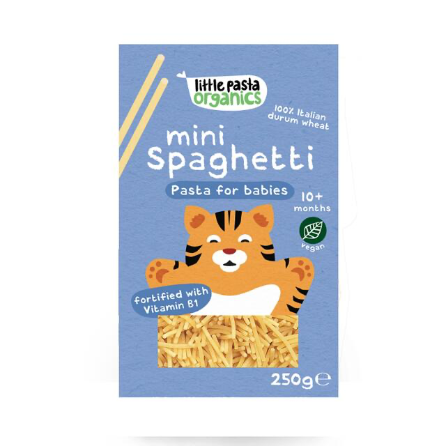 Little Pasta Organics Mini Spaghetti Baby & Toddler Pasta, 250g