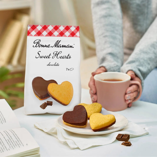 Bonne Maman Sweet Hearts Chocolate Coated 175g