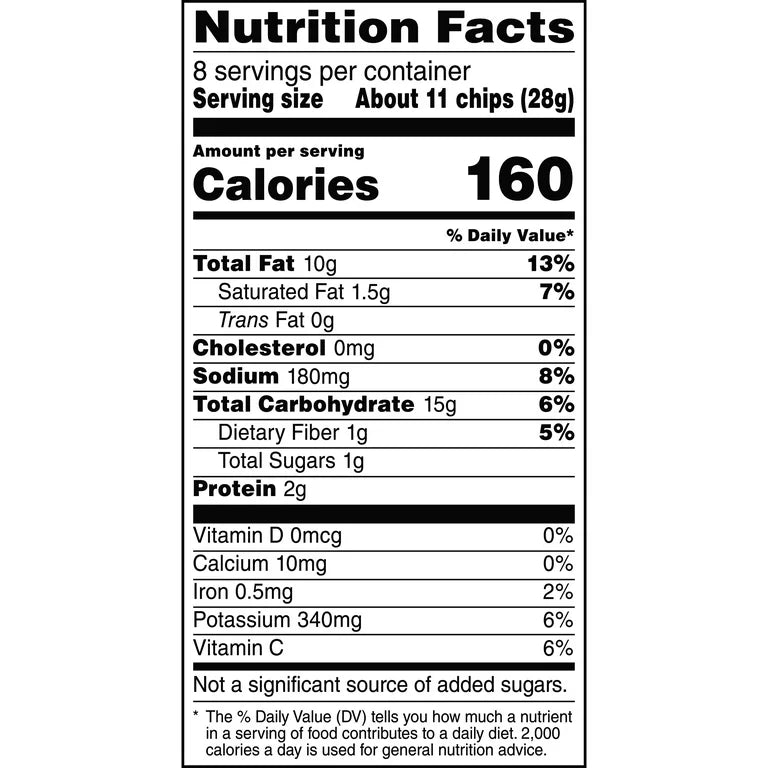 Ruffles Potato Chips Cheddar & Sour Cream Flavored 6 1/2 oz
