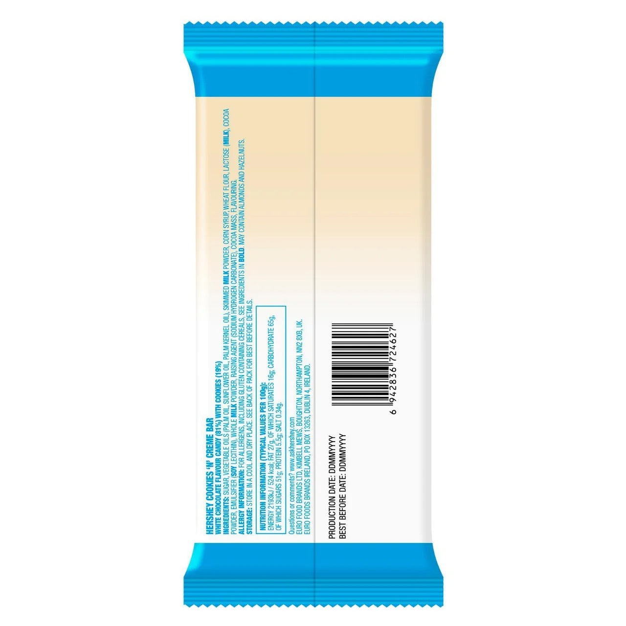 Hershey's Cookies N Creme Block 170g