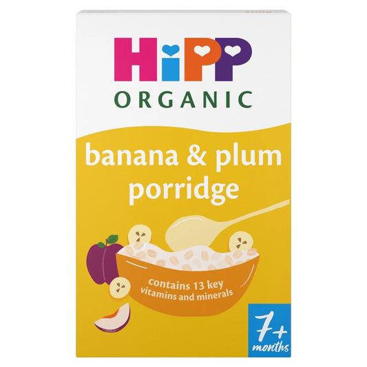 Hipp Organic Banana And Plum Porridge