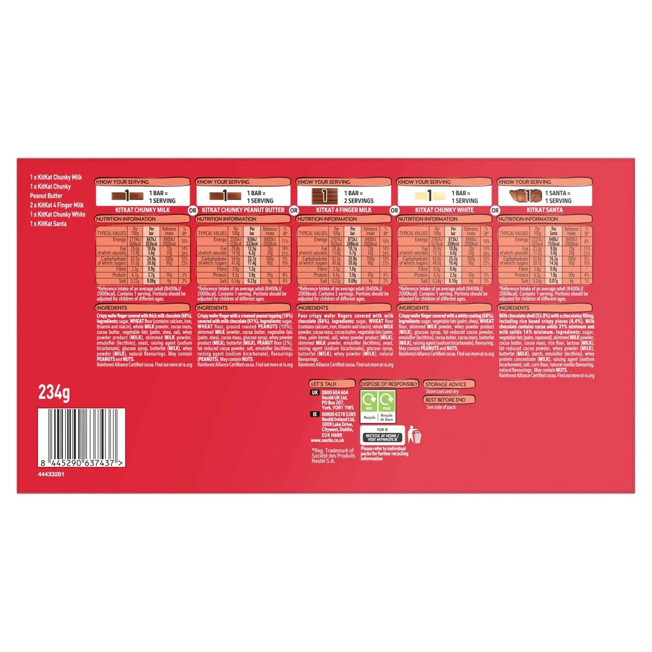 KitKat Chocolate Collection Selection Box