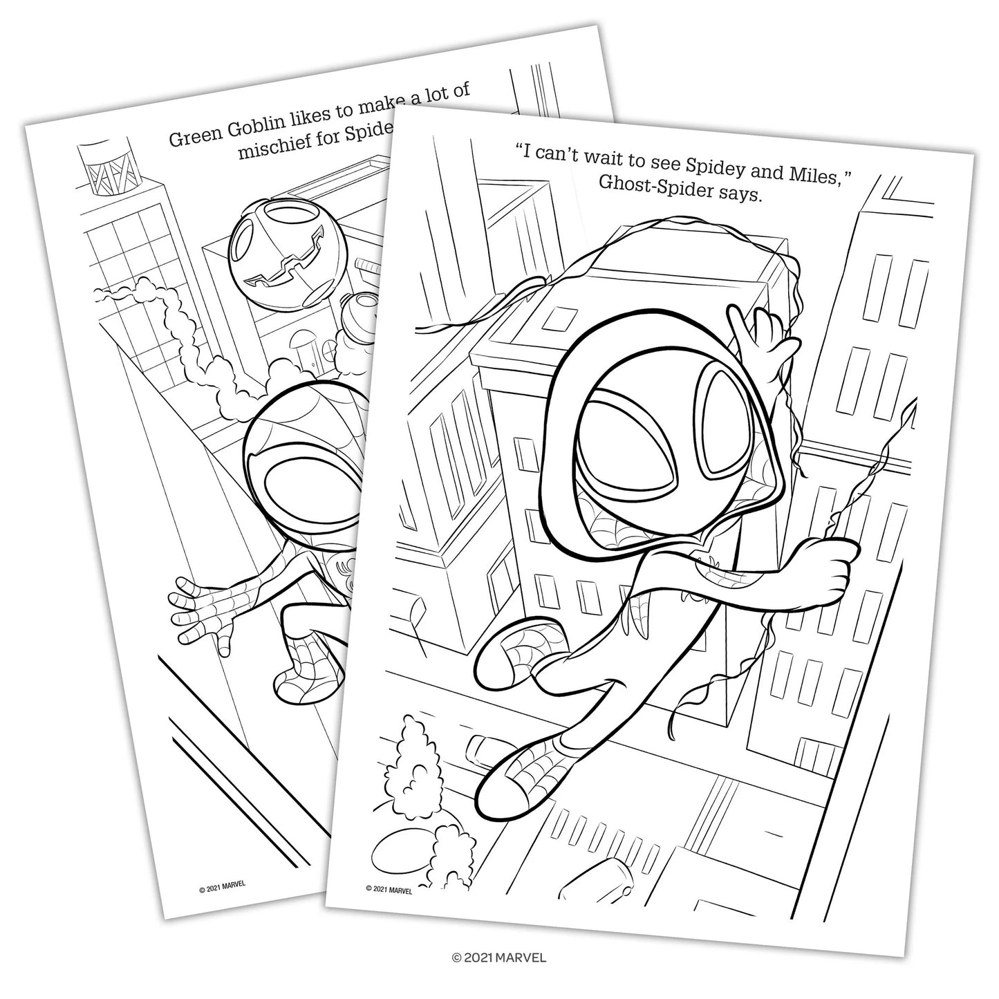 Marvel Spidey and His Amazing Friends 64 Page Coloring Book