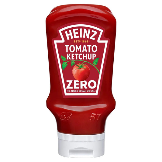 Heinz Tomato Ketchup Zero Added Sugar & Salt 400ml