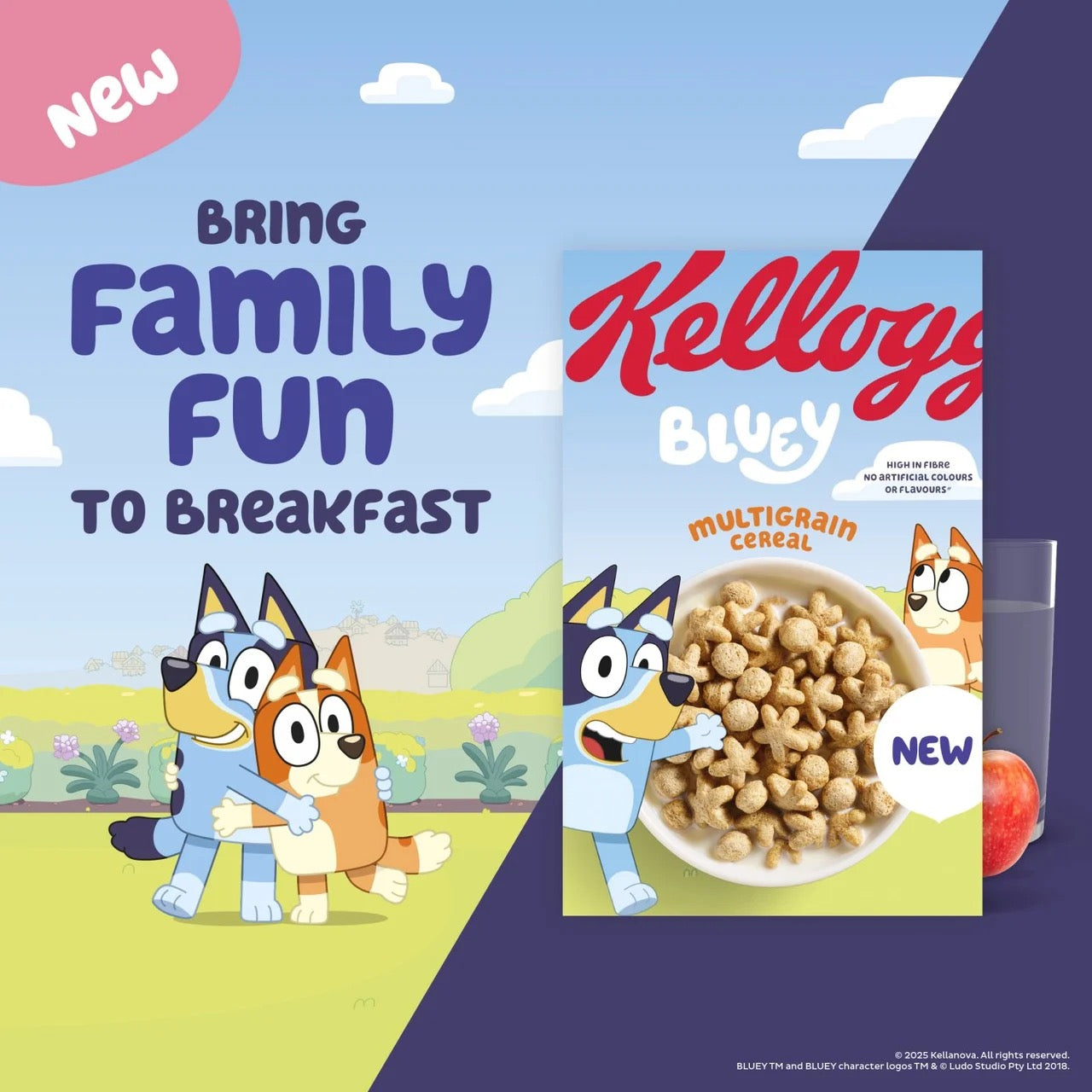 Kellogg's Bluey Breakfast Cereal 350g