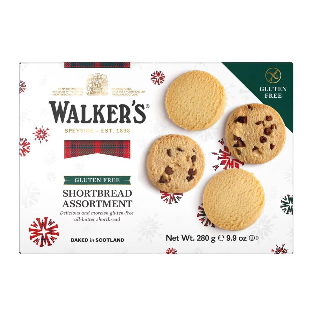 Walker's Gluten Free Shortbread Assortment 280g