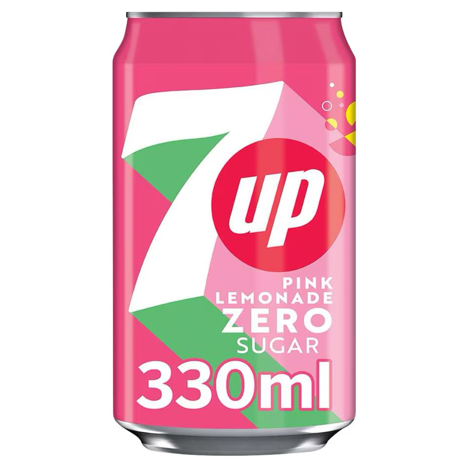 7 UP Pink Lemonade Soft Drink 330ml