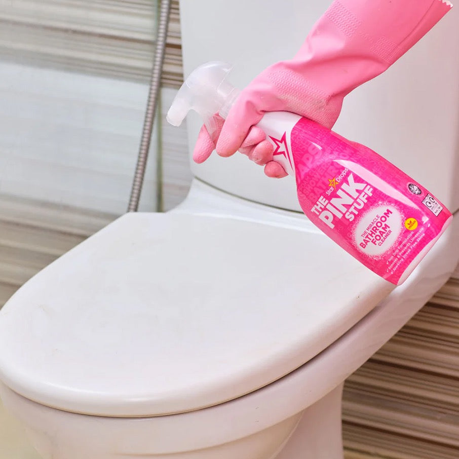 The pink stuff miracle bathroom foam cleaner