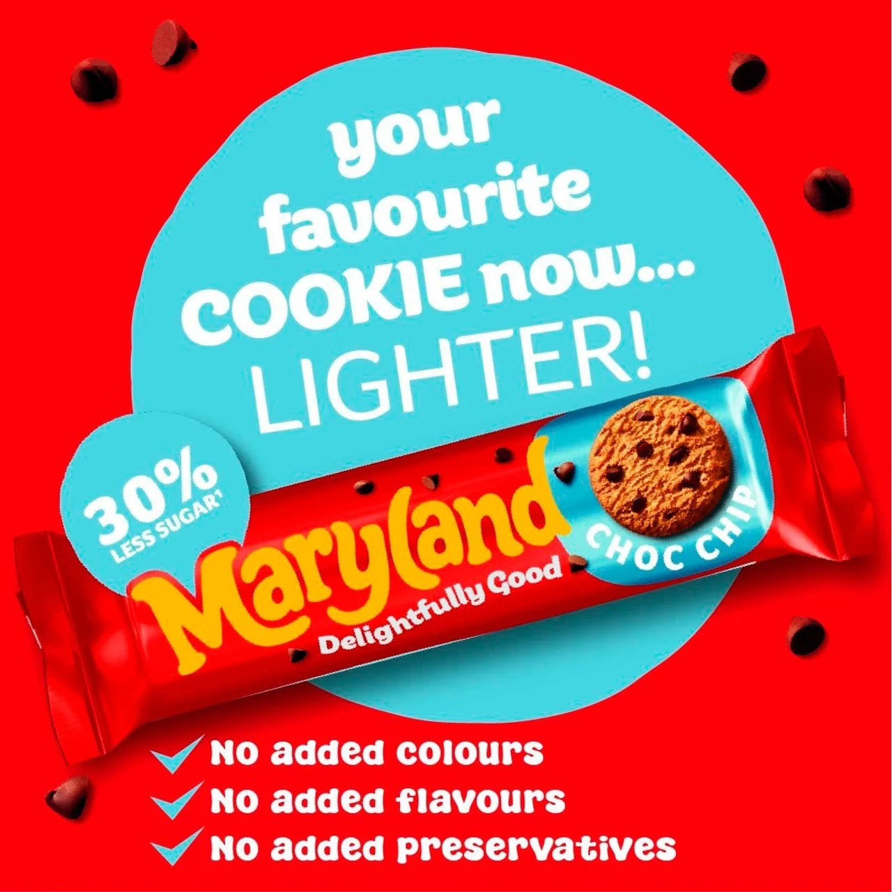Maryland Delightfully Good Choc Chip 200g