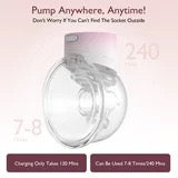 Momcozy S12 Pinky Pro Electric Hands Free Breast Pump Wearable, 24mm 2 Pack
