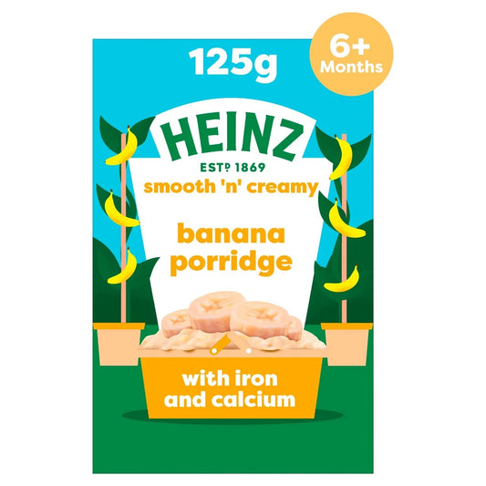 Heinz Banana Porridge Baby Food 6+ Months 125g