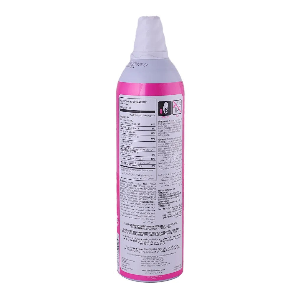 Baskin Robbins Whipped Light Cream Spray 425g