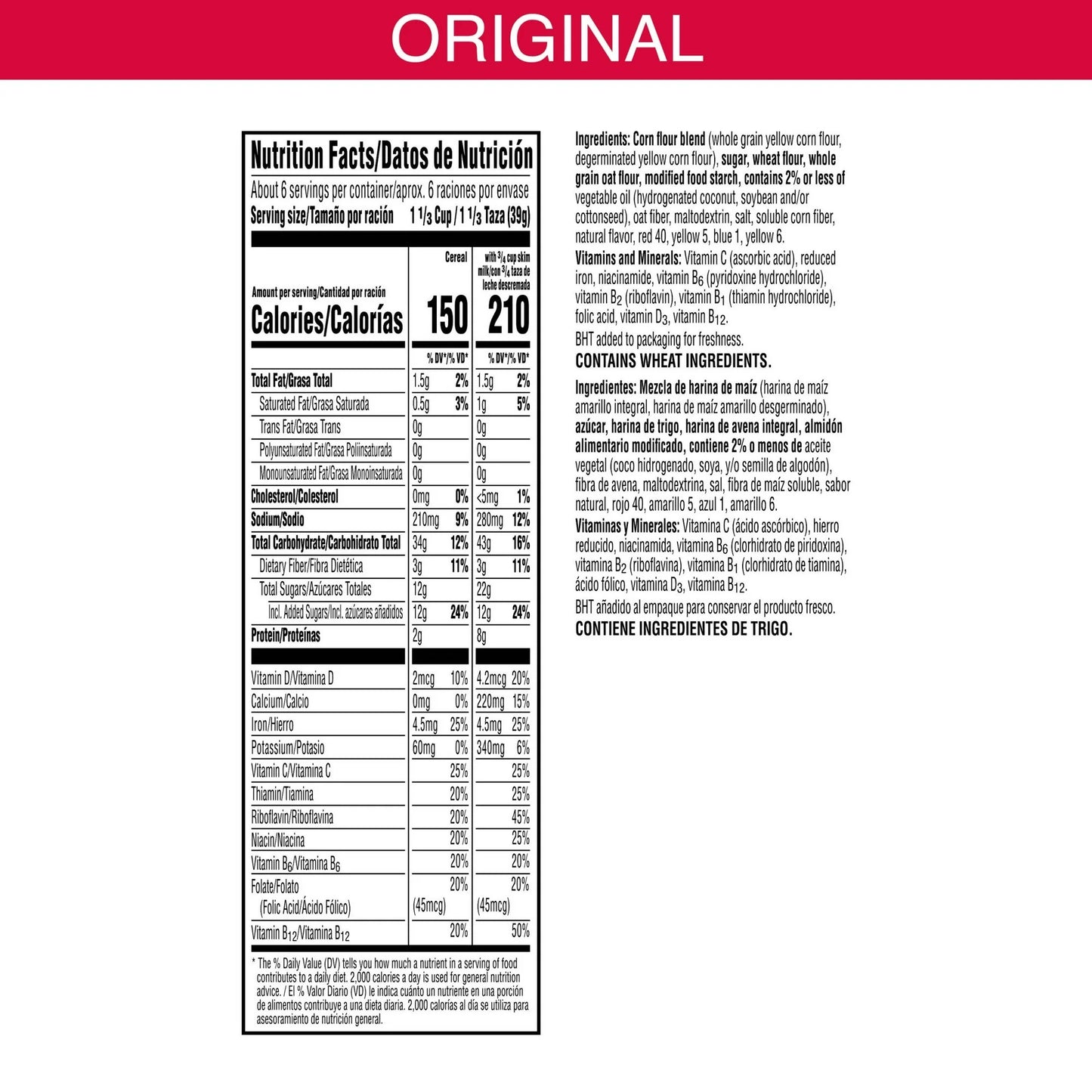 Kellogg’s Froot Loops Breakfast Cereal, Good Source of Fiber, 15g Whole Grain, 8.9 oz
