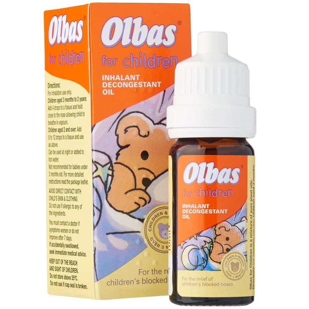 Olbas for Children Oil Inhalant Decongestant 12ml