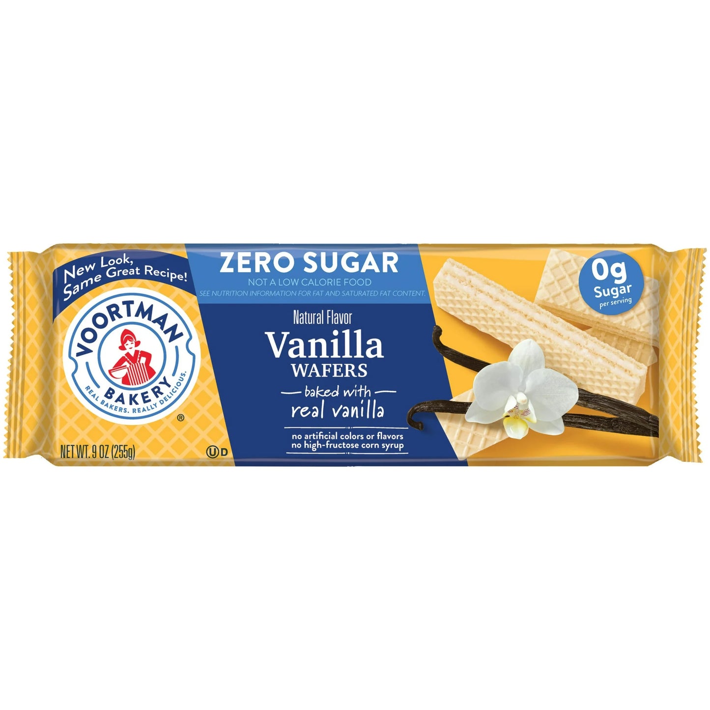 Voortman Zero Sugar Vanilla Flavored Wafers