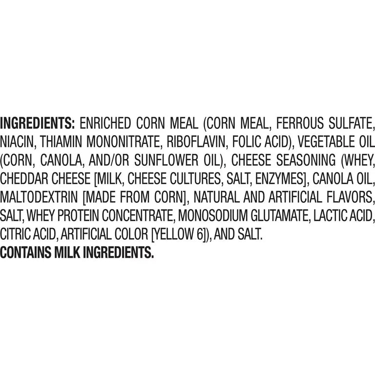 Cheetos Minis Cheddar Flavored Snack Chips Canister, 3.625 oz