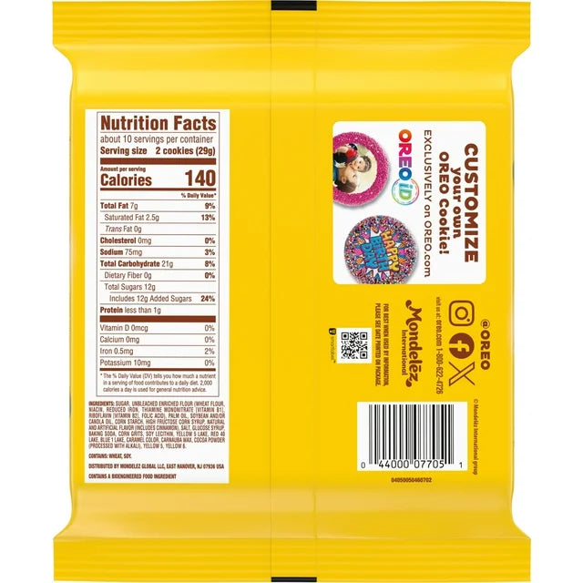 OREO Churro Creme Sandwich Cookies, Limited Edition, 10.68 oz