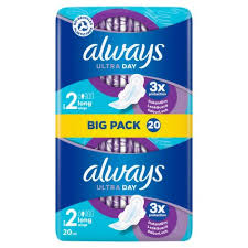 Always Ultra Day Long Wings 20 Pack