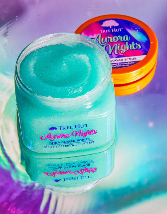 Tree Hut aurora nights shea sugar scrub